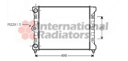 Radiator, engine cooling 60582028