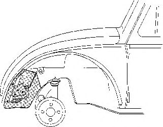 Mounting Bracket, bumper 401191