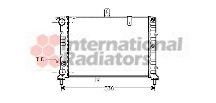 Radiator, engine cooling 60732018