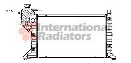 Radiator, engine cooling 60302300