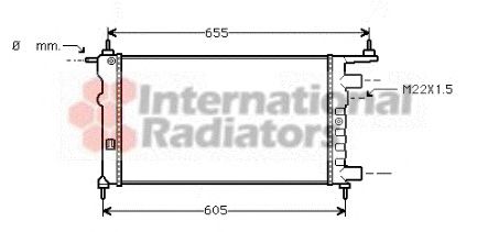 Radiator, engine cooling 60372261