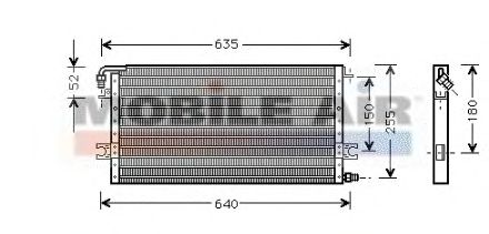 Condensator, airconditioning 60535269