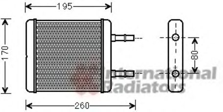 Heat Exchanger, interior heating 60826216