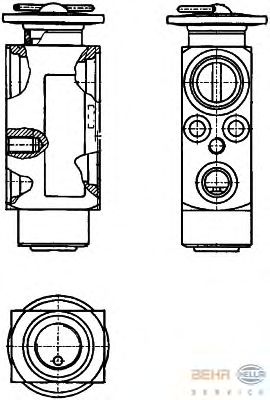 Расширительный клапан, кондиционер 8UW 351 234-121