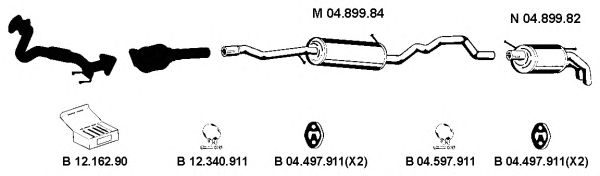 Exhaust System 042168