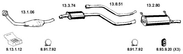 Exhaust System 222252