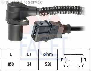 Generador de impulsos, cigüeñal; Generador de impulsos, Volante motor 9.0252