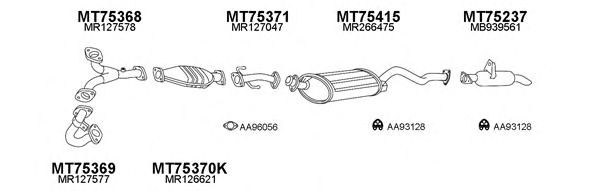 Exhaust System 750081