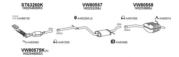 Exhaust System 800300