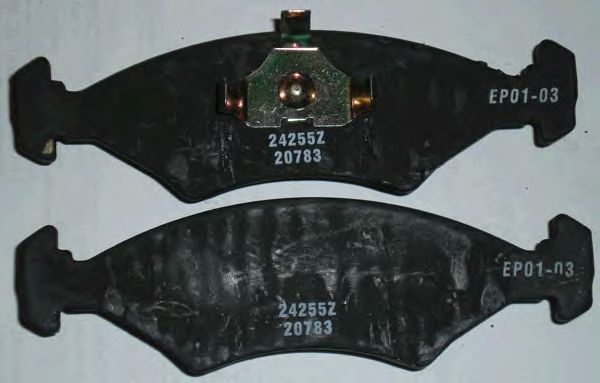Комплект тормозных колодок, дисковый тормоз 24255z