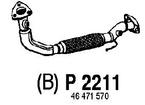 Eksosrør P2211