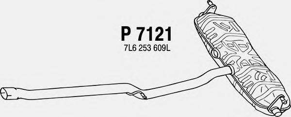 sluttlyddemper P7121