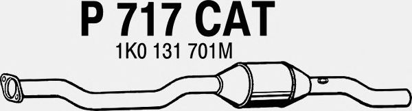Catalytic Converter P717CAT