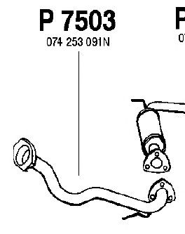 Exhaust Pipe P7503