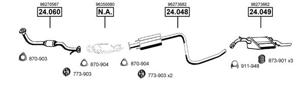 Exhaust System DE241200