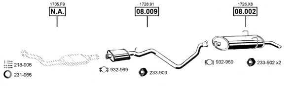 Exhaust System PE083240