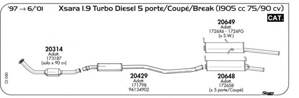 Exhaust System CI090
