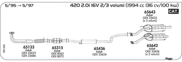 Exhaust System RO042