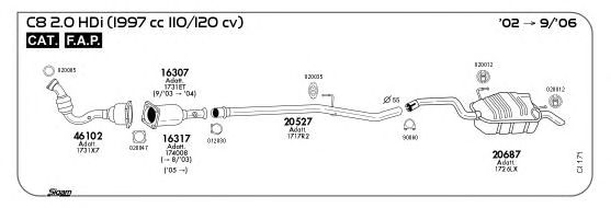 Exhaust System CI171