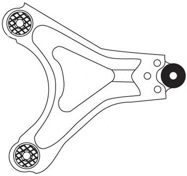 Track Control Arm 1667