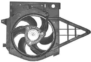 Вентилятор, охлаждение двигателя 1610746