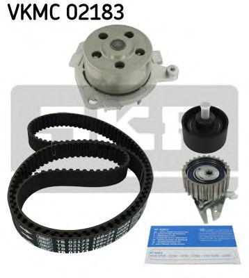 Bomba de agua + kit correa distribución VKMC 02183