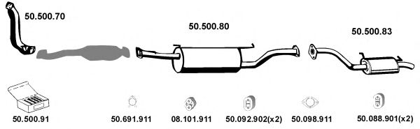 Exhaust System 502044