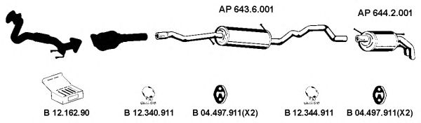 Exhaust System AP_2182