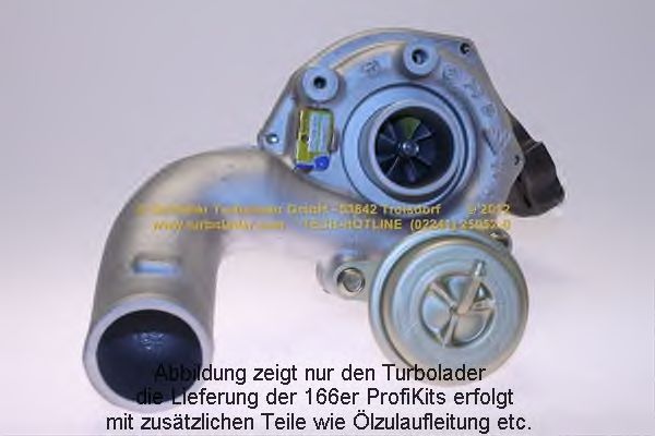 Turbocompressor, sobrealimentação 166-00915