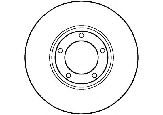 Тормозной диск NBD 097