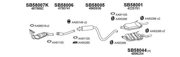 Exhaust System 580029