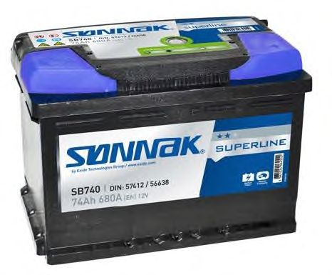 Starterbatterie; Starterbatterie SB740