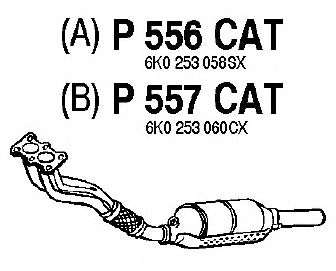 Catalytic Converter P556CAT