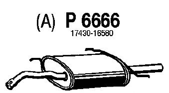 sluttlyddemper P6666