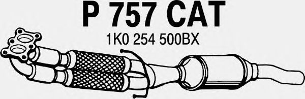 Catalytic Converter P757CAT