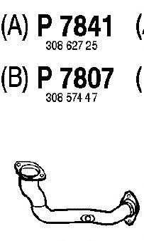 Egzoz borusu P7841