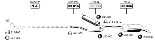 Exhaust System CI090410