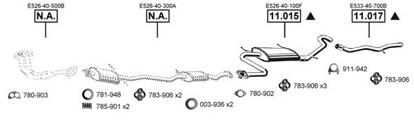 Exhaust System MA111155