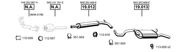Exhaust System SE190855