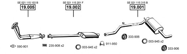 Exhaust System SE191340