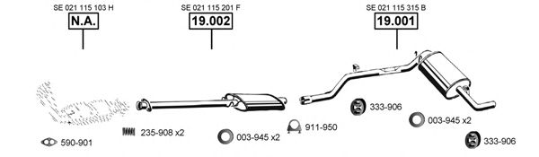 Exhaust System SE191345