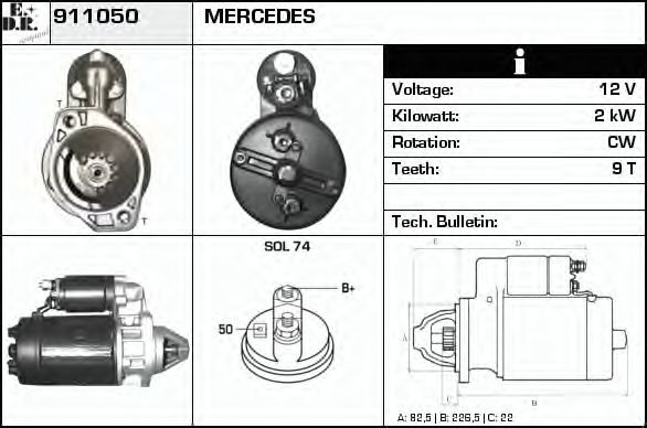 Mars motoru 911050