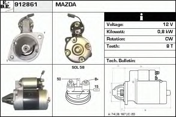 Mars motoru 912861