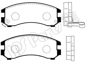 Комплект тормозных колодок, дисковый тормоз IBD-1135