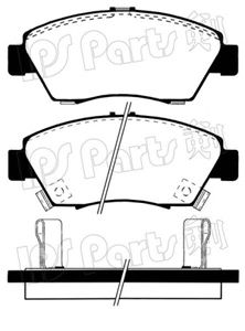 Brake Pad Set, disc brake IBD-1435