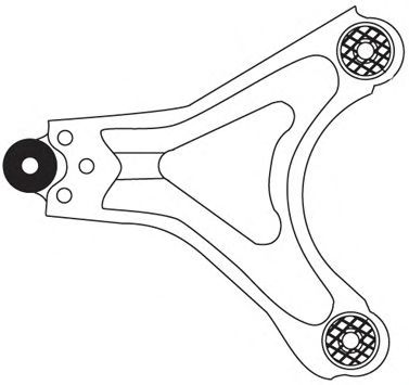 Track Control Arm 1666