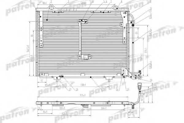 Condensator, airconditioning PRS1057