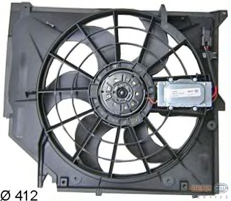 Вентилятор, охлаждение двигателя 8EW 351 038-391