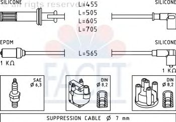 Ignition Cable Kit 4.8471