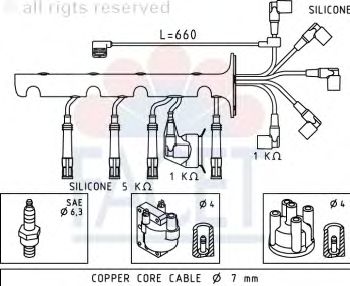 Ignition Cable Kit 4.8605